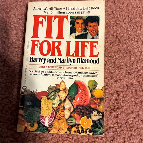 Warner Bros. Other - Fit for Life Book by Harvey and Marilyn Diamond